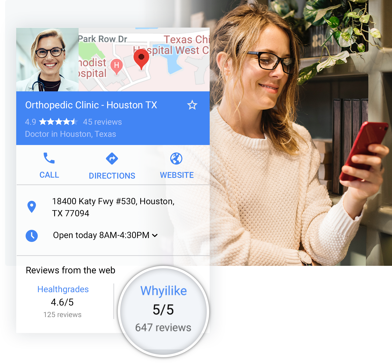 3-Pack - whyilike Google Review Stand – NFC + QR Code Review Generator