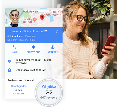 3-Pack - whyilike Google Review Stand – NFC + QR Code Review Generator